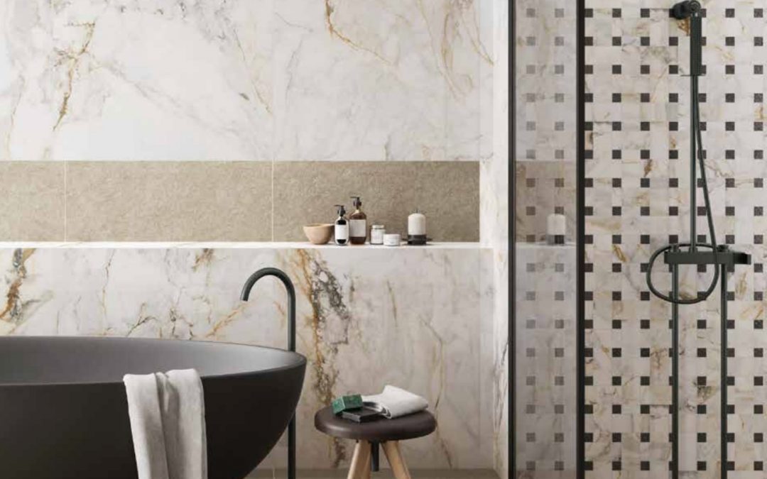 Macchia Vecchia Gold & Nero Twisted Mosaico